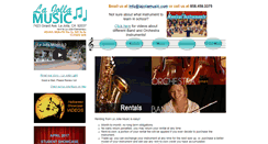 Desktop Screenshot of lajollamusic.com